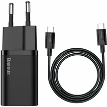 Baseus TZCCSUP-L01, Drinnen, AC, USB, 1 m, Schwarz - Schwarz