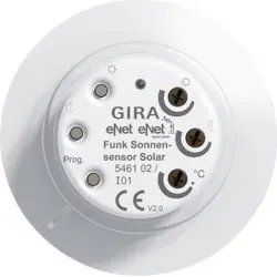 Gira 546102 Funk Sonnensensor Solar Gira eNet Reinweiß