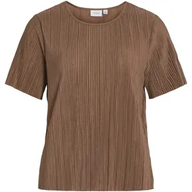 VILA Viplisa O-NECK S/S TOP - Noos - L