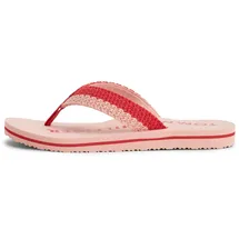 Tommy Hilfiger TH Crochet Summer Sandal Rot 37