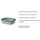 Mepal Cirqula rechteckig nordic sage 1 l