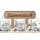 DanDiBo Ambiente DanDiBo Schnapsbrett 20 cm mit Gravur Stammtisch mit 6 Gläser Schnapslatte Schnapsleiste
