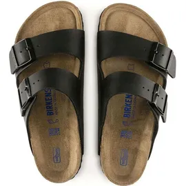 Birkenstock Arizona Weichbettung Birko-Flor schmal schwarz 41