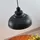 LINDBY Albertine 1-flg. 29 cm schwarz Metall