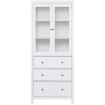 Interlink Vitrine Chilly Holz  Weiß