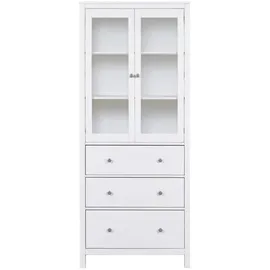 Interlink Vitrine Chilly Holz  Weiß