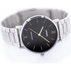 Casio Collection MTP-VT01D-1B Edelstahl 40 mm