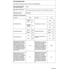 Bosch Serie 6 WKD28543 Waschtrockner (7 kg / 4 kg, 1400 U/min)