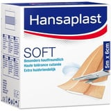 BEIERSDORF Hansaplast Soft Pflaster 6 cmx5 m Rolle