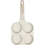Klausberg Marmor Bratpfanne für Eier, 4 Abschnitte Klausberg KB-7823