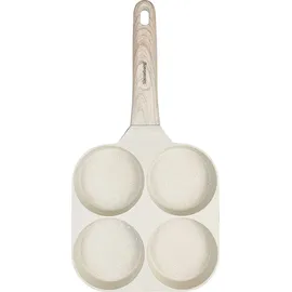OEM Marmor Bratpfanne für Eier, 4 Abschnitte Klausberg KB-7823