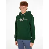Tommy Hilfiger Kapuzensweatshirt »TOMMY LOGO HOODY«, mit gesticktem TH-Schriftzug auf der Brust grün