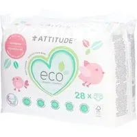 Attitude Couches avec composants biodégradables pour bébé 28 pc(s)