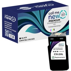 callmenew Premium TINTE PATRONE FÜR CANON PG-512 Pixma MP499 MP490 MP270 MX32...