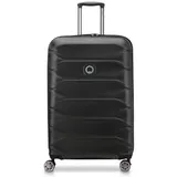 Delsey Paris Meteor 4 Rollen Trolley L 78 cm mit Dehnfalte schwarz