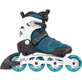 K2 Skates Damen Inline Skates ALEXIS 84 BOA, teal - white, 30G0617.1.1.070