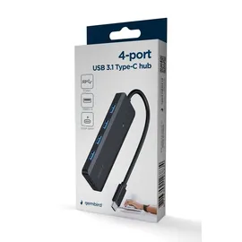 Gembird UHB-CM-U3P4P-01 - hub USB 3.1 Gen 1 Typ-C