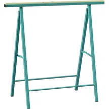 HM Klappbock Stahlrohr 80 cm Holzauflage