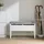 SoBuy Schuhbank 72 x 64 x 30 cm grau / grau