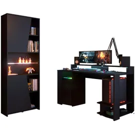 Parisot Gaming - Set", schwarz Schlafzimmermöbel-Sets, Gaming-Set
