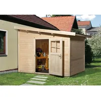 Weka Anbauhaus 3,00 x 2,35 m natur
