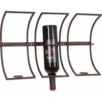 Ambiente Haus Flaschenregal, zum Hängen 48 cm, braun