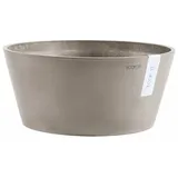 ecopot Frankfurt Ø 30,5 x 15 cm Grau