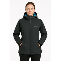 DEPROC activ Winterjacke DEPROC ACTIVE "Whistler 3in1 II WMN", Damen, Gr. 44L, grau (anthra), Web, 96% Polyester. 4% Elasthan, hüftbedeckend, mit verstellbarem Klettverschluss, Jacken Winterjacke, auch in Großen Größen erhältlich