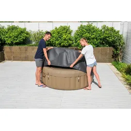 BESTWAY LAY-Z-SPA Xtras EnergySenseTM Thermo-Komplettabdeckung Ø 196 x 71 cm,