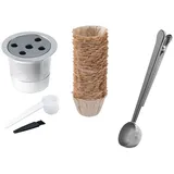 Wiederbefüllbare Kaffeebecher, Kaffeefilter, 8er-set