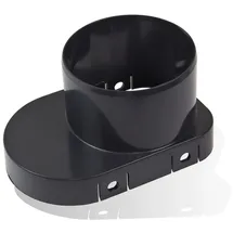 Klöber Adapter DN110 zum Anschluss von Anschlussschläuchen an Flachlüfter