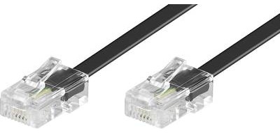 Basetech ISDN Anschlusskabel [1x RJ45-Stecker 8p4c, Telefon Zubehör