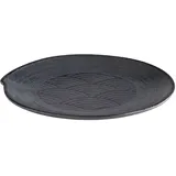 APS DARK WAVE Speiseteller Ø 22 cm schwarz