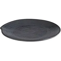 APS DARK WAVE Speiseteller Ø 22 cm schwarz