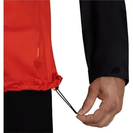 Mammut Microlayer 2.0 HS Hooded Jacket mammut red/black XL - Rot, Schwarz
