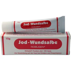 JOD-WUNDSALBE Robugen 15 g Salbe