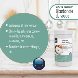 Höfer Chemie 25 kg Natron Backsoda Natriumhydrogencarbonat
