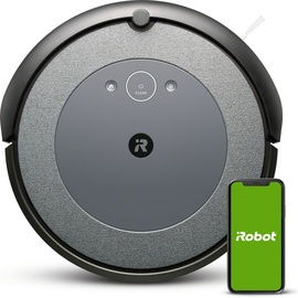 IROBOT Roomba i5 Roboter-Staubsauger Beutellos Hellgrau