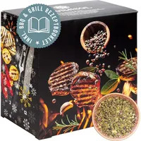 Corasol Premium BBQ & Grillgewürze Adventskalender mit 24 Gewürz-Mischungen
