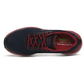 SKECHERS Herren ARCH FIT Sr Ringstap Sneaker, Marine/Rot, 44 - 44
