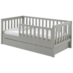 Kinder-/Juniorbett 70x140 cm, grau