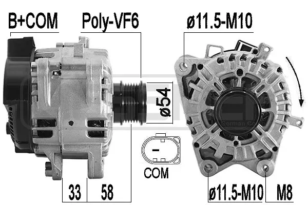 MESSMER Generator OEM by ERA 209588 für Ford