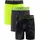 Under Armour Performance Tech Print Boxershorts Hi-Vis Yellow L 3er Pack