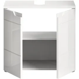 INOSIGN Waschbeckenunterschrank CAPRI 2 Türen 63 x 59 cm Weiß