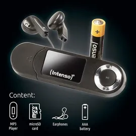 Intenso Music Walker MP3-Player 16GB Schwarz