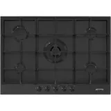 SMEG PX375MB, CLASSICA-Gaskochfeld, Black mat