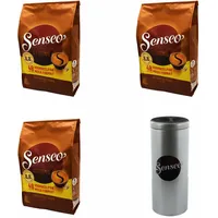 SENSEO KAFFEEPADS Premium Set Strong Kräftig 3er Kaffee 144 PADS mit Paddose