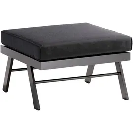 Sieger Auckland Hocker 72 x 72 x 47 cm eisengrau/grau
