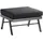 Sieger Auckland Hocker 72 x 72 x 47 cm eisengrau/grau