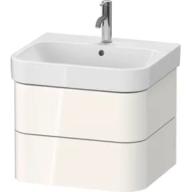 Duravit Happy D.2 Plus 57,5x49cm, weiß hochglanz, 2 Schubkästen